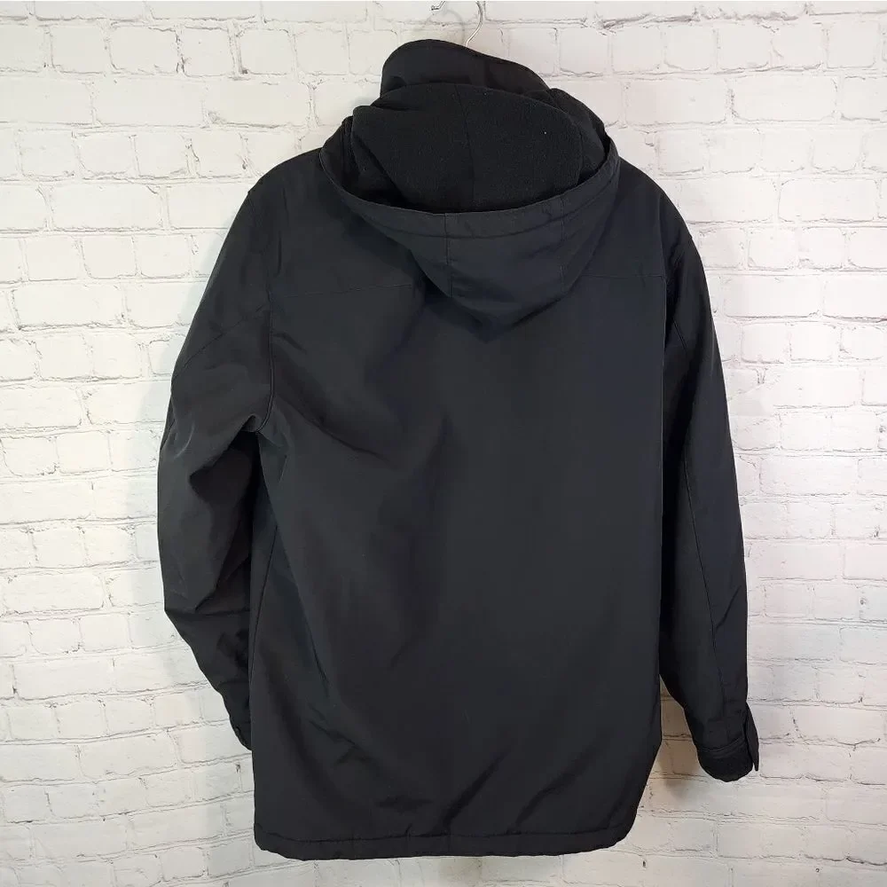 Men's Weatherproof double layered zip-up coat, size Medium